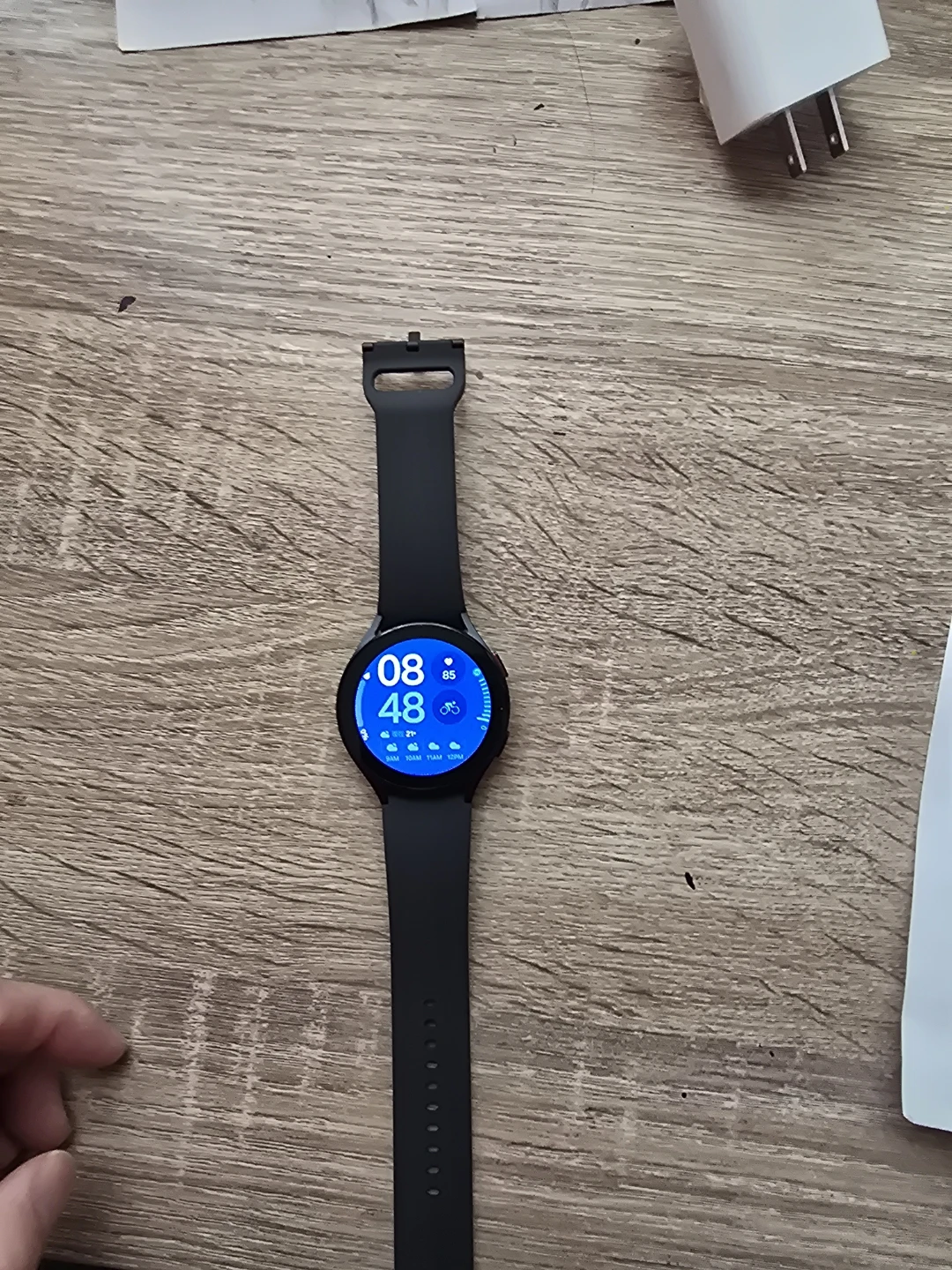 Samsung Galaxy Watch 5 44mm Black lte version - Like New! - photo 2