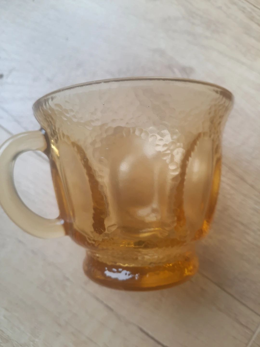 Vintage Amber Glass Punch Bowl Set - photo 5