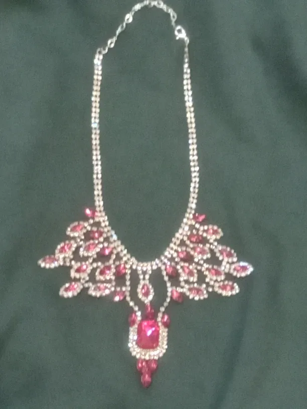 Weiss Tear Drop Marquise Necklace image indicator(4)