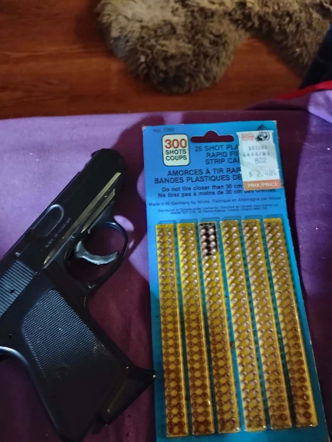 Toy Gun Cap Ammunition - 300 Shots