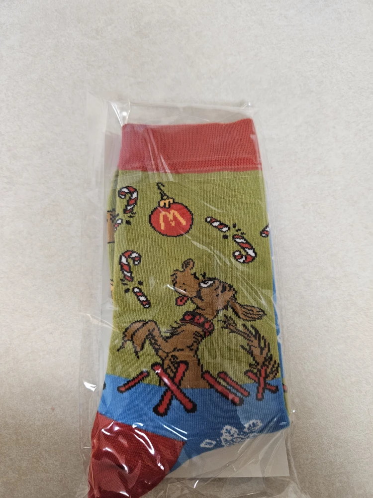 Grinch socks