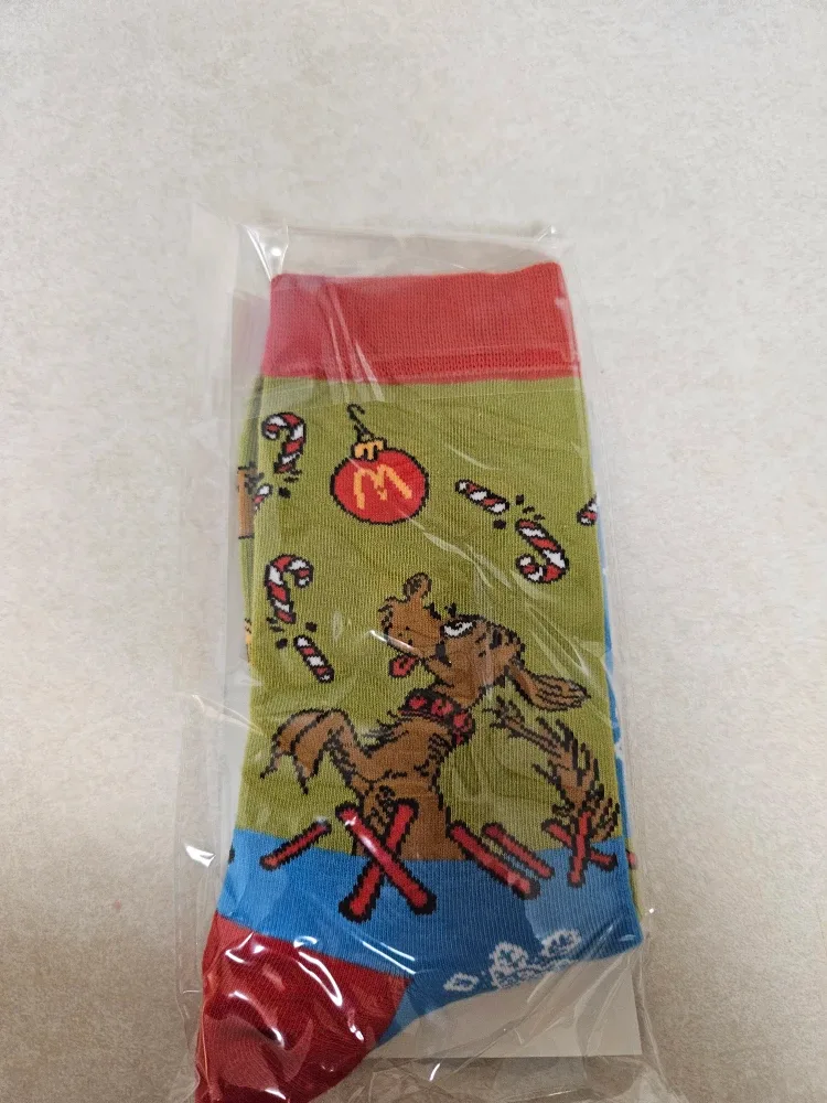 Grinch socks