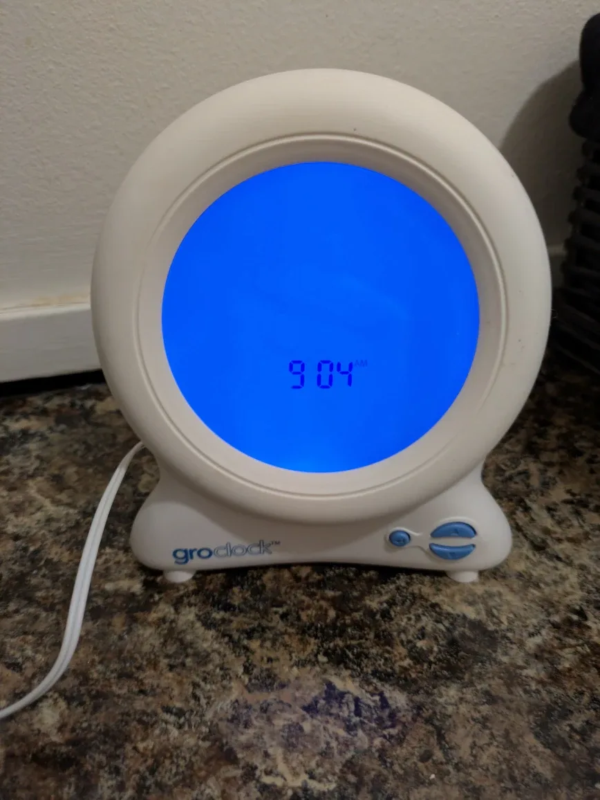 Groclock Sleep Trainer Clock #Cleanout