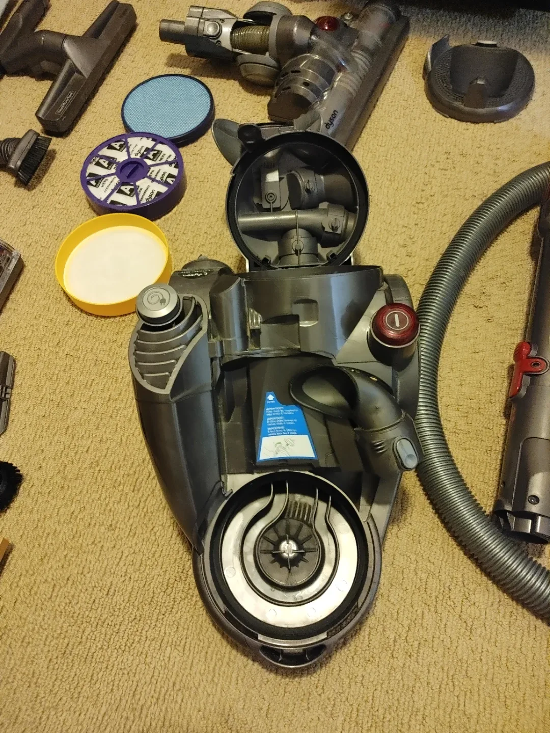 Dyson dc21 image indicator(8)