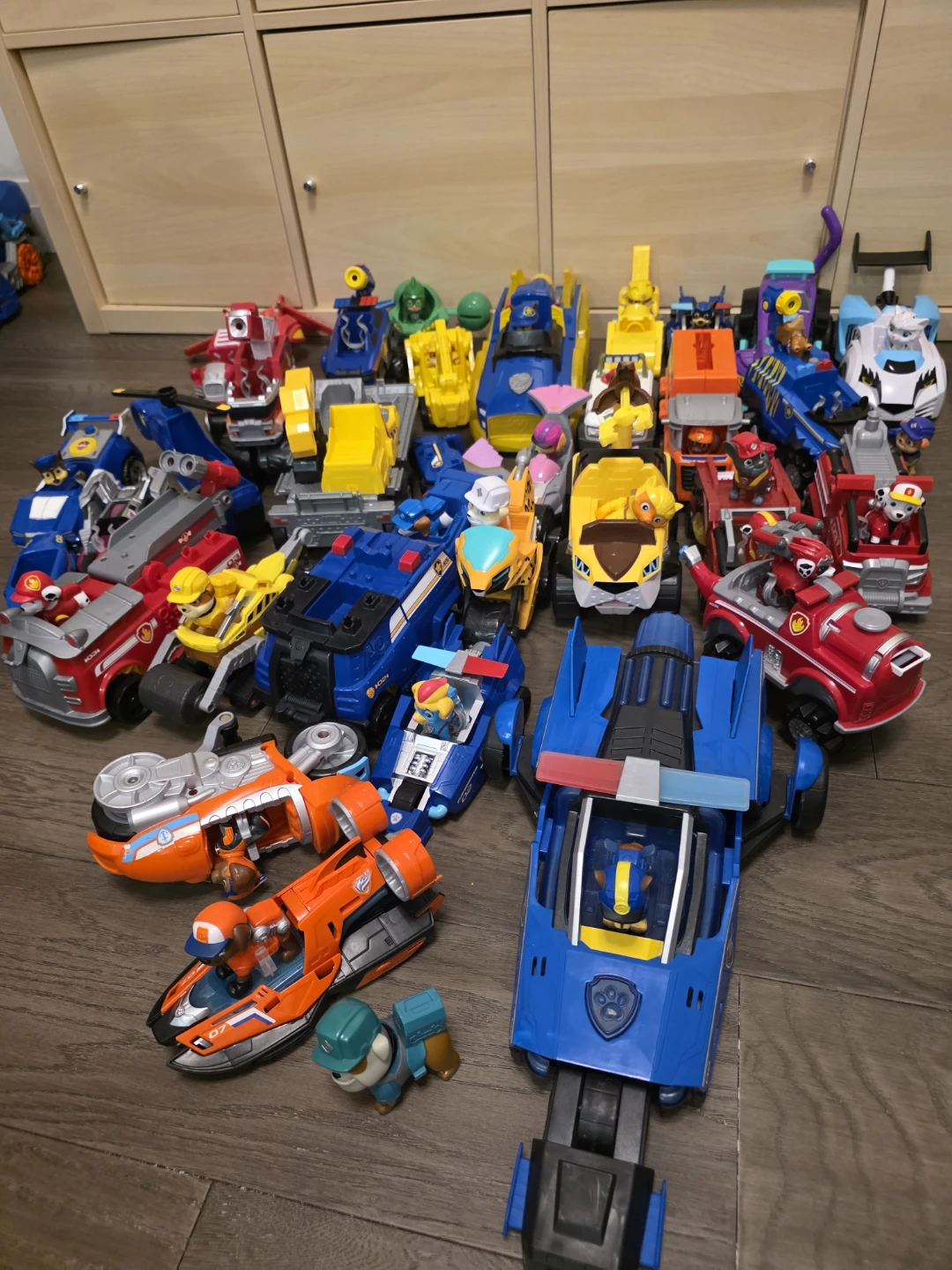 Paw Patrol Vehicle Toy Lot