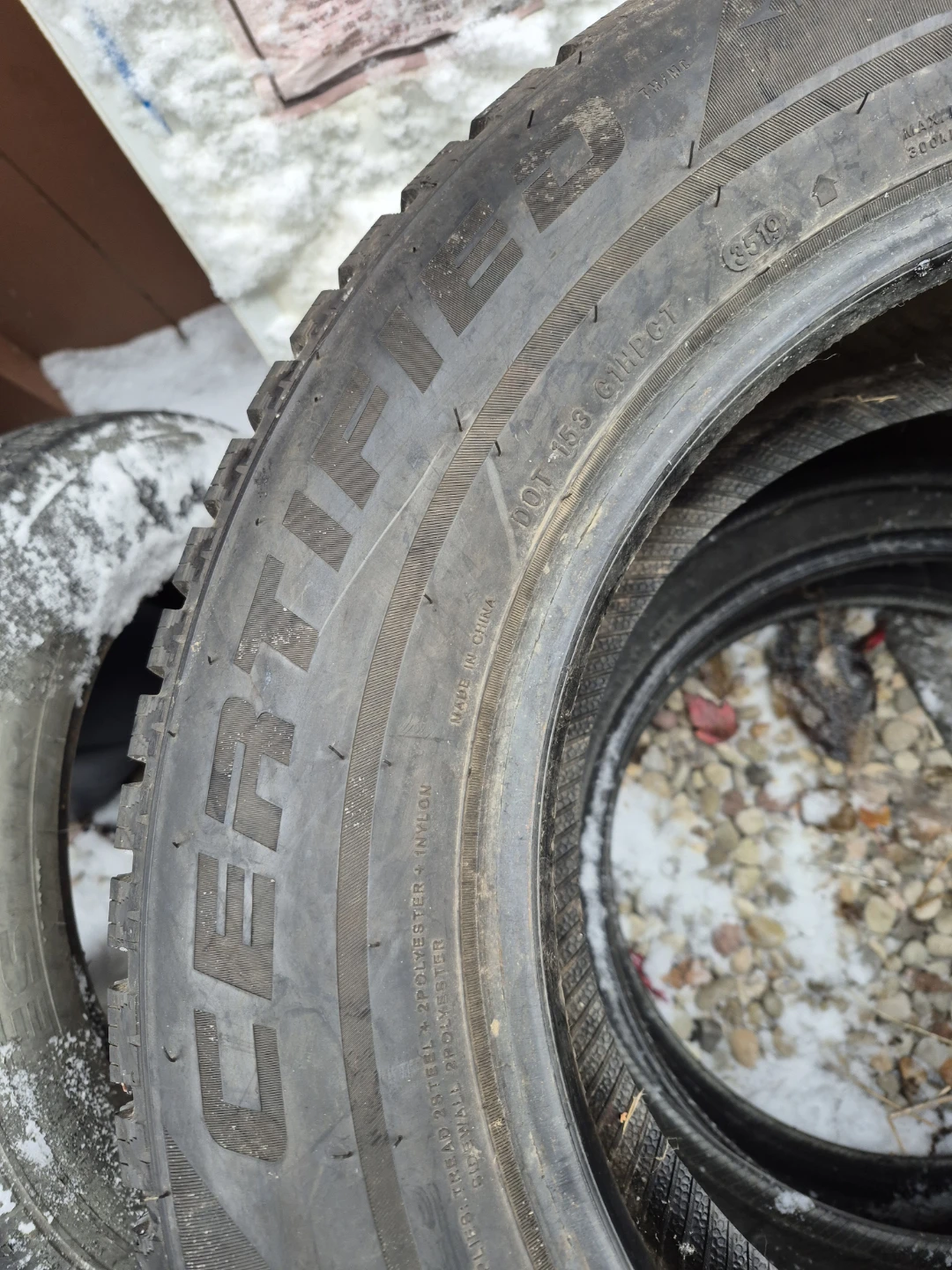Certified one Winter Tires 215/65R16 98T - photo 5