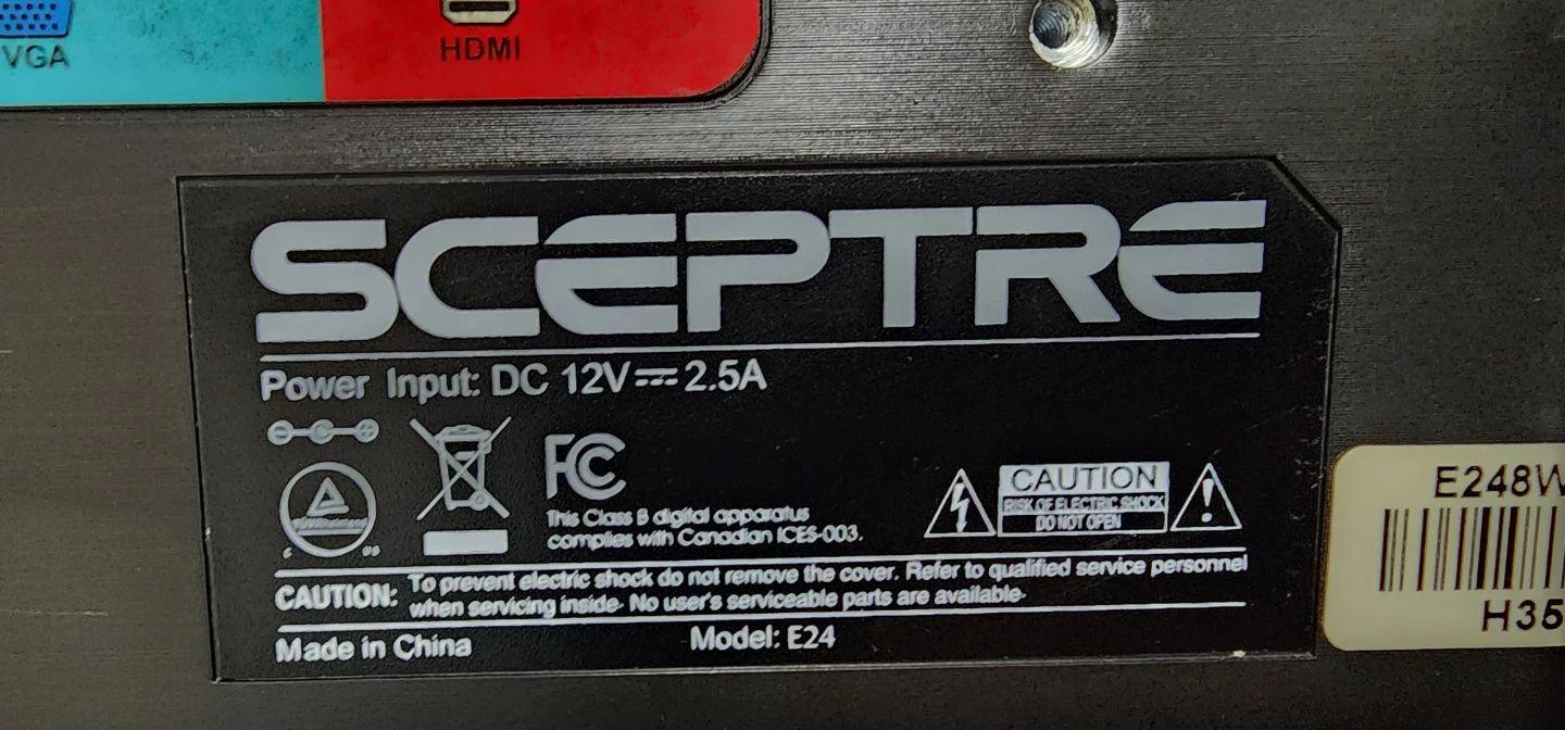 Sceptre E24 24" Monitor - photo 2