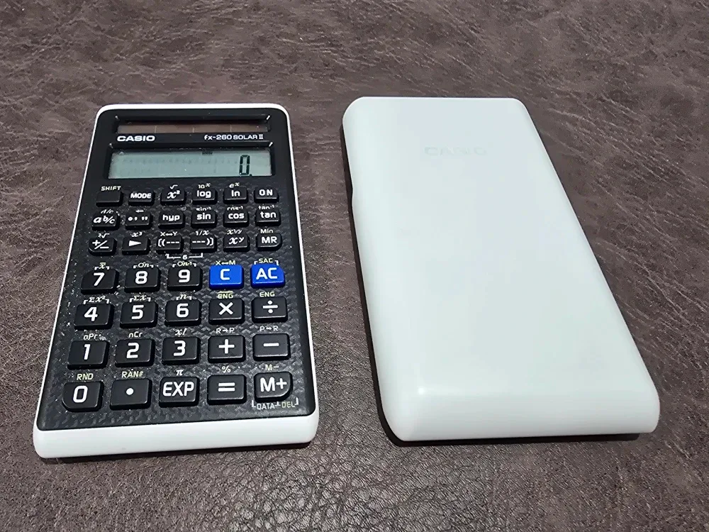 #Cleanout Casio fx-260 SOLAR II Calculator