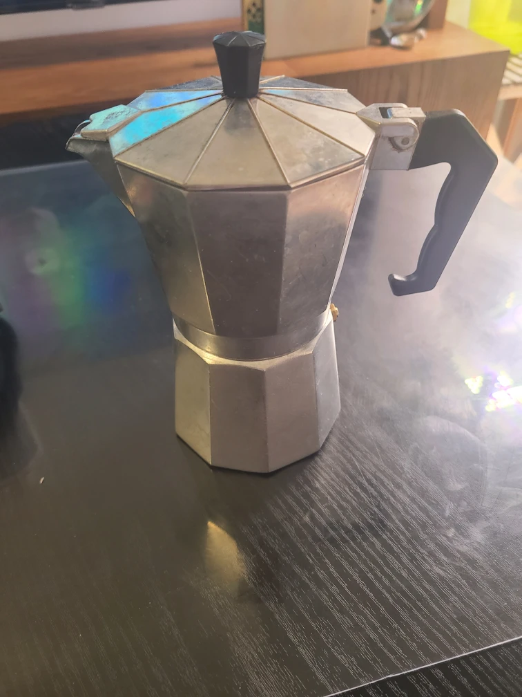 #Cleanout Moka Pot - stovetop espresso maker