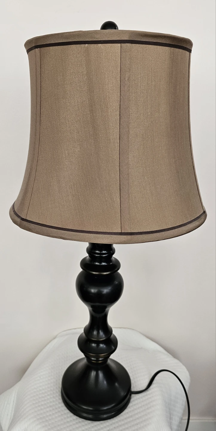 Table Lamps - Set of 2 - Brown & Black - photo 2