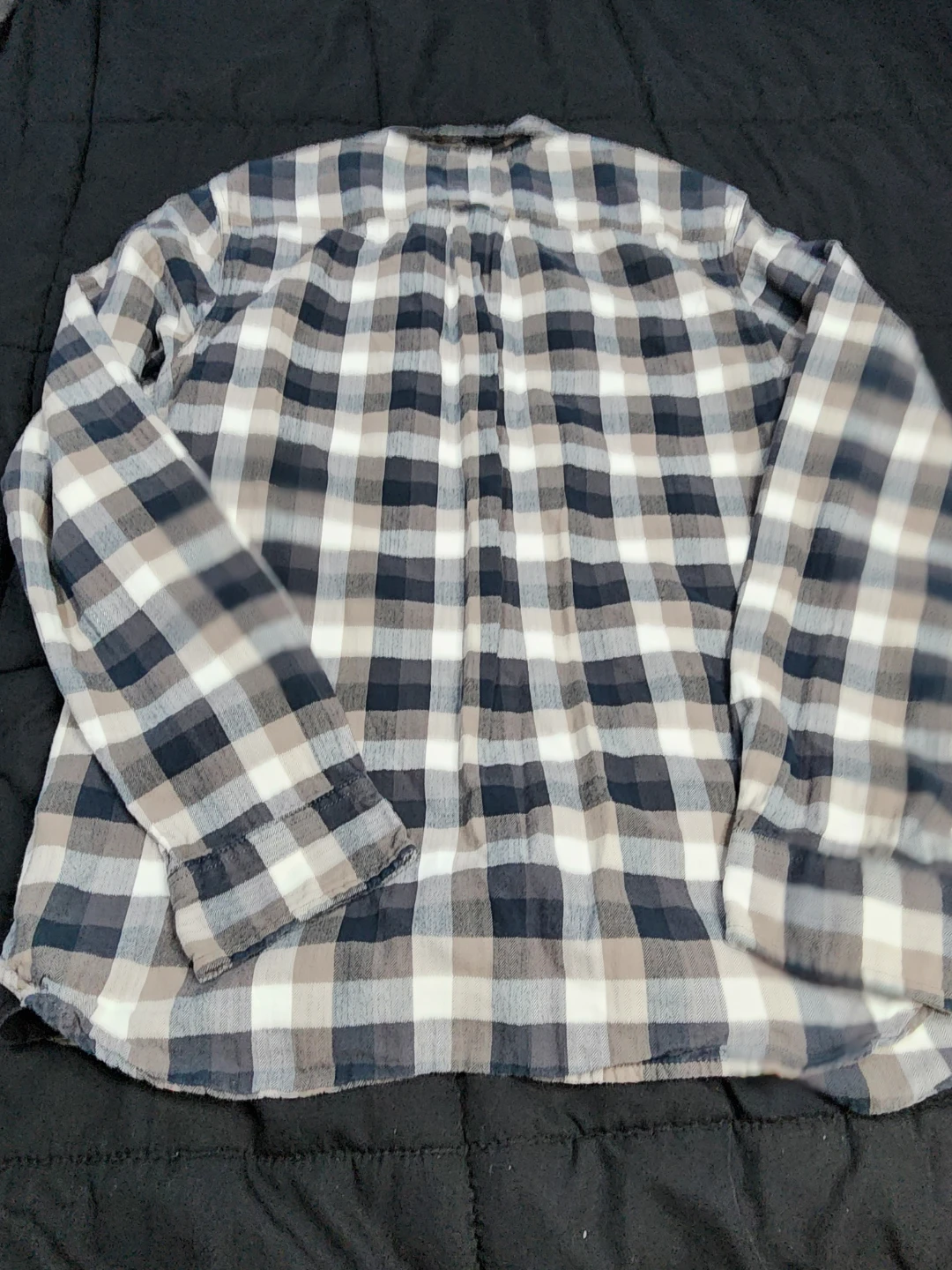 The North Face Plaid Flannel Shirt - Size M - photo 3