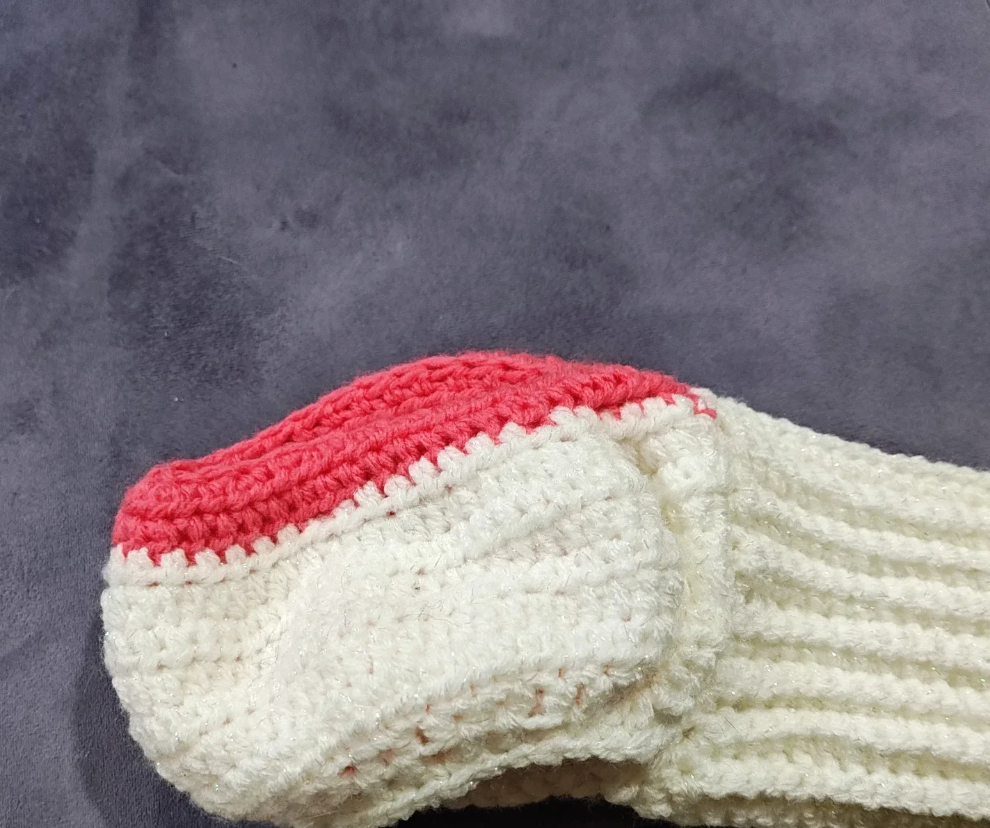 Handmade Knitted Coffee Cup Cozy image indicator(4)