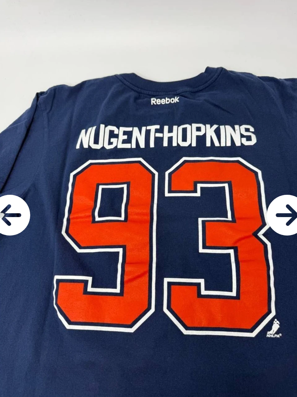 Reebok Edmonton Oilers T-Shirt (Men’s L) - photo 2