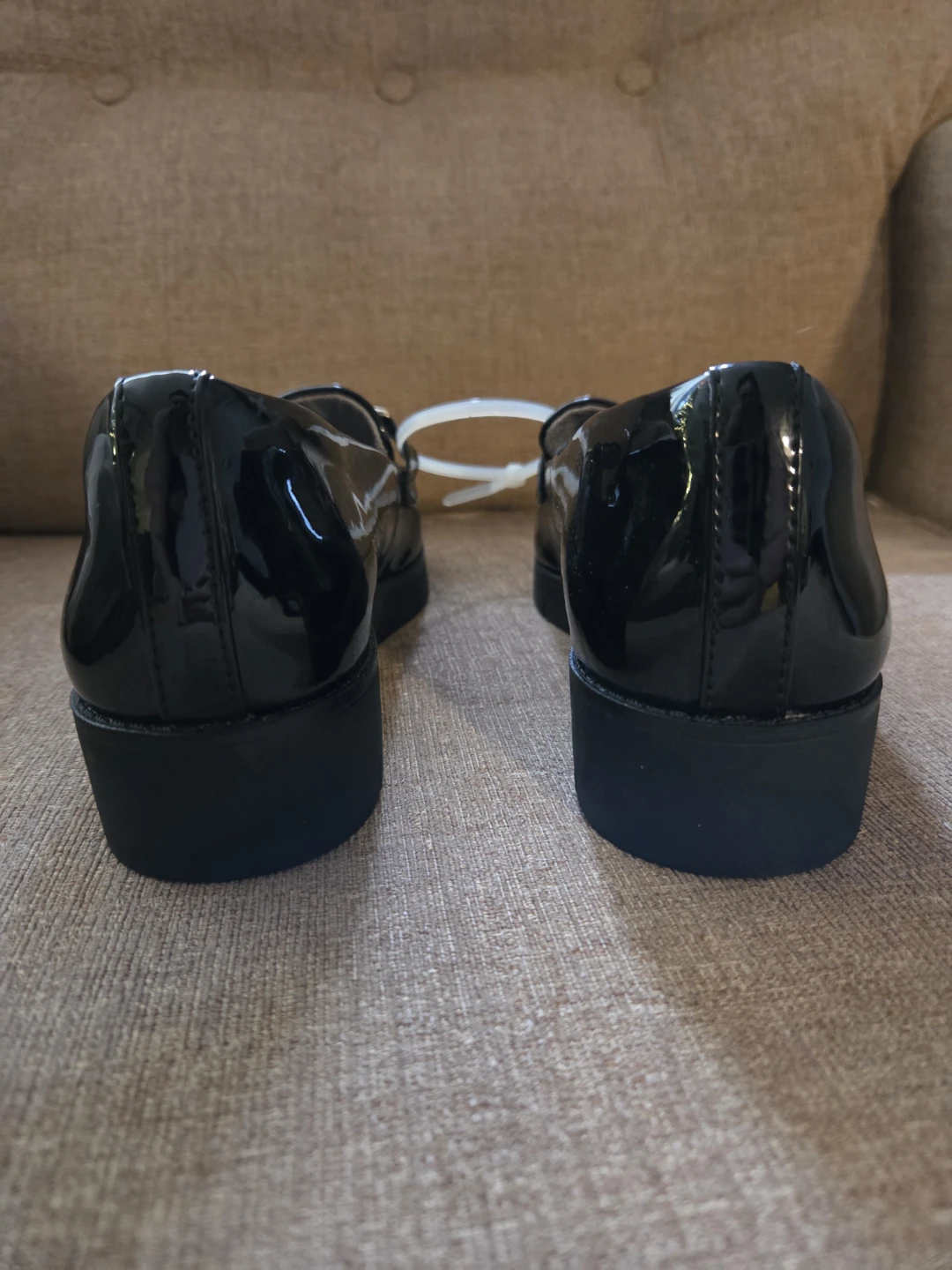 Rockport Black Patent Leather Loafers - Size 8 - photo 5