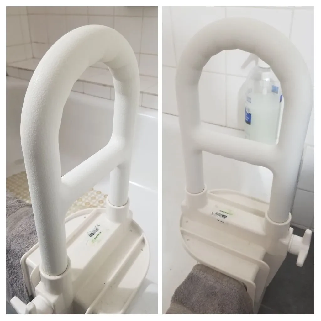 Bathtub Grab Bar provides safety and stability