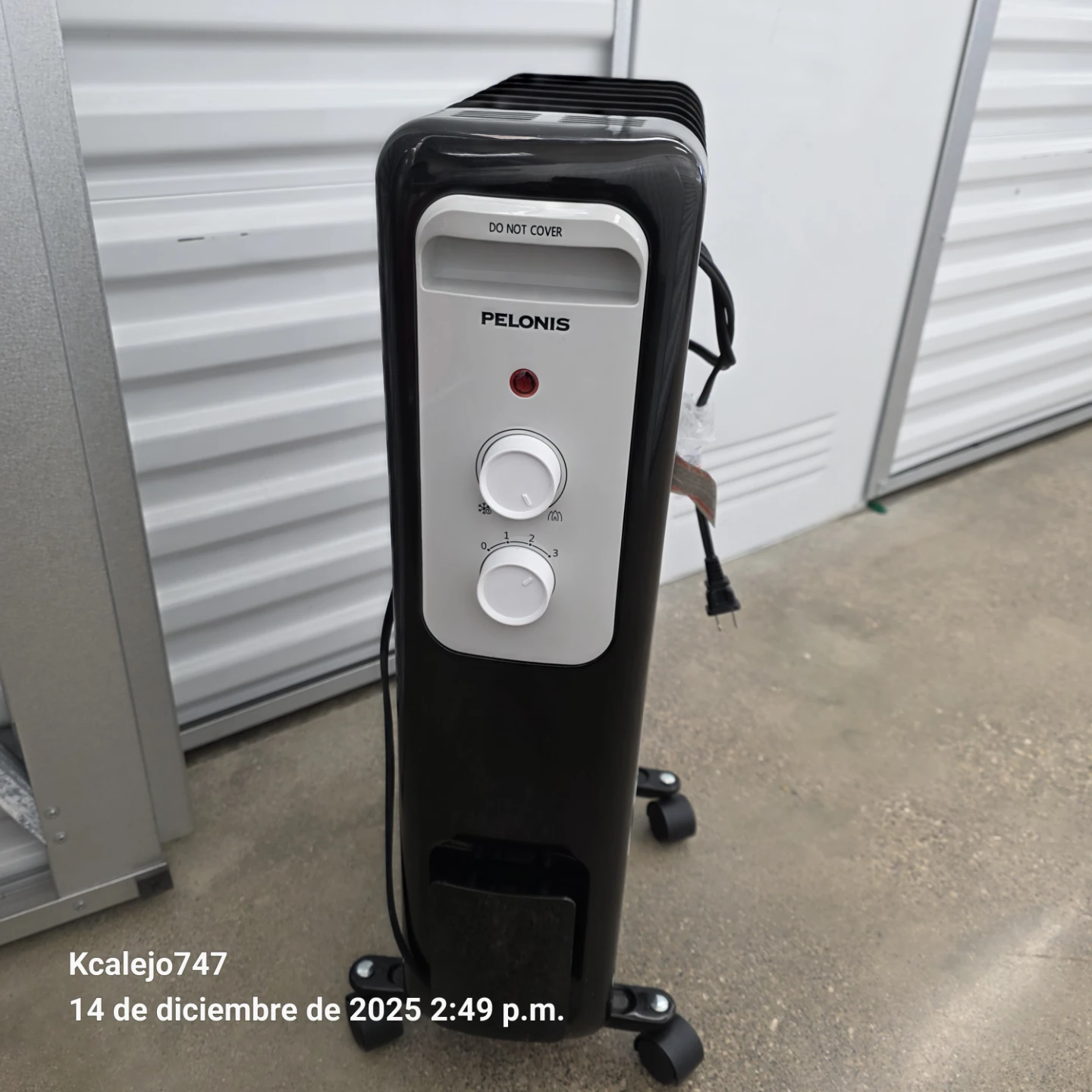 Pelonis Oil Filled Radiator Heater - photo 2