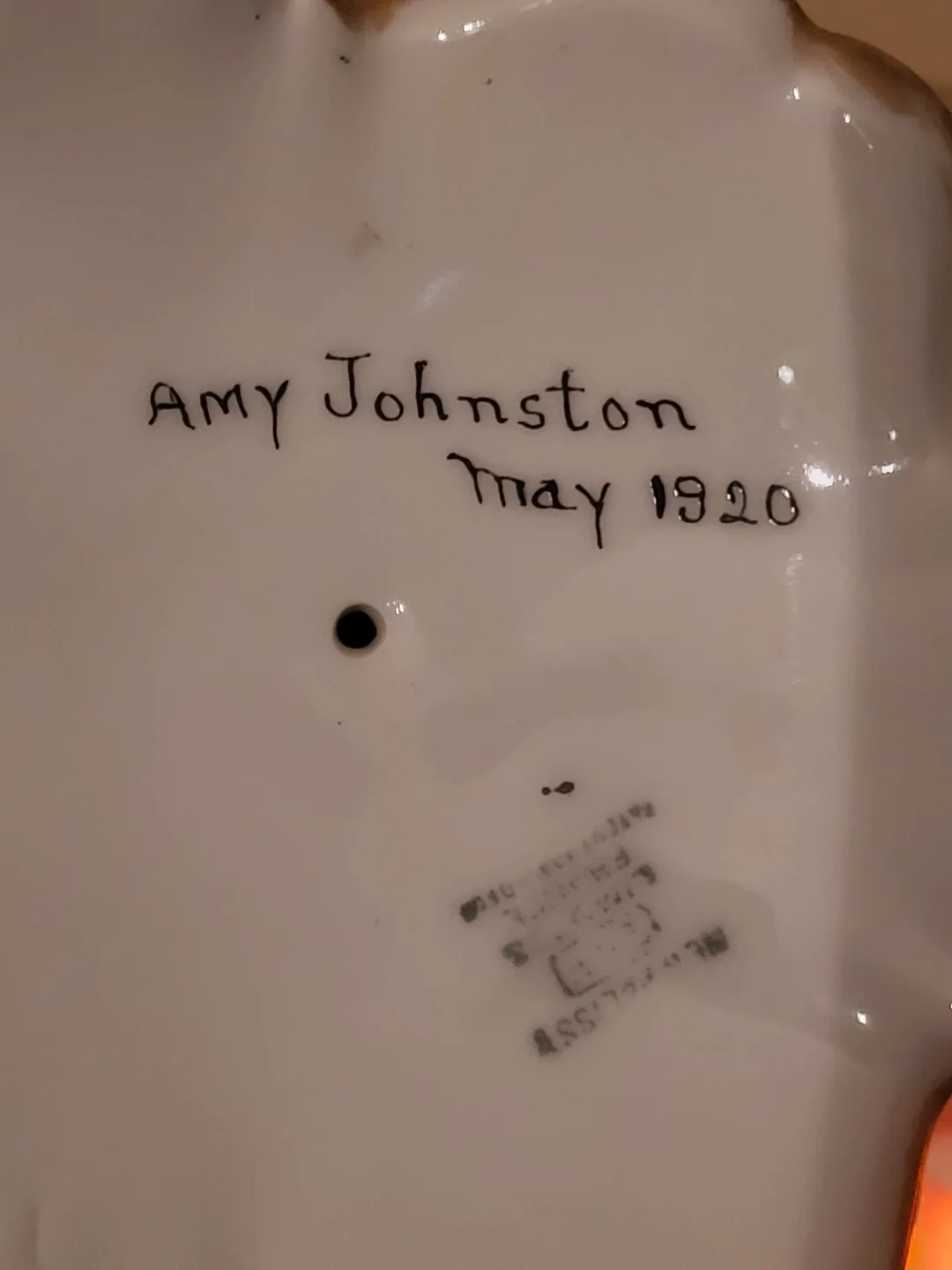 Antique Limoges Floral Porcelain Pedestal Bowl image indicator(7)