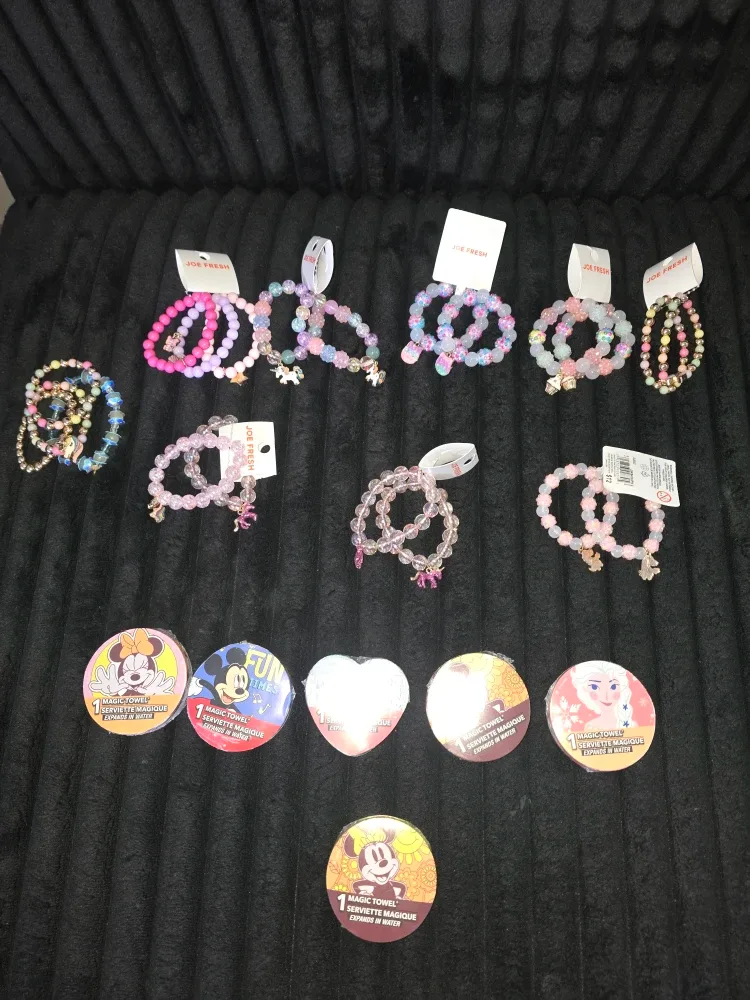 Joe Fresh Kids' Beaded Bracelets + Magic Towels