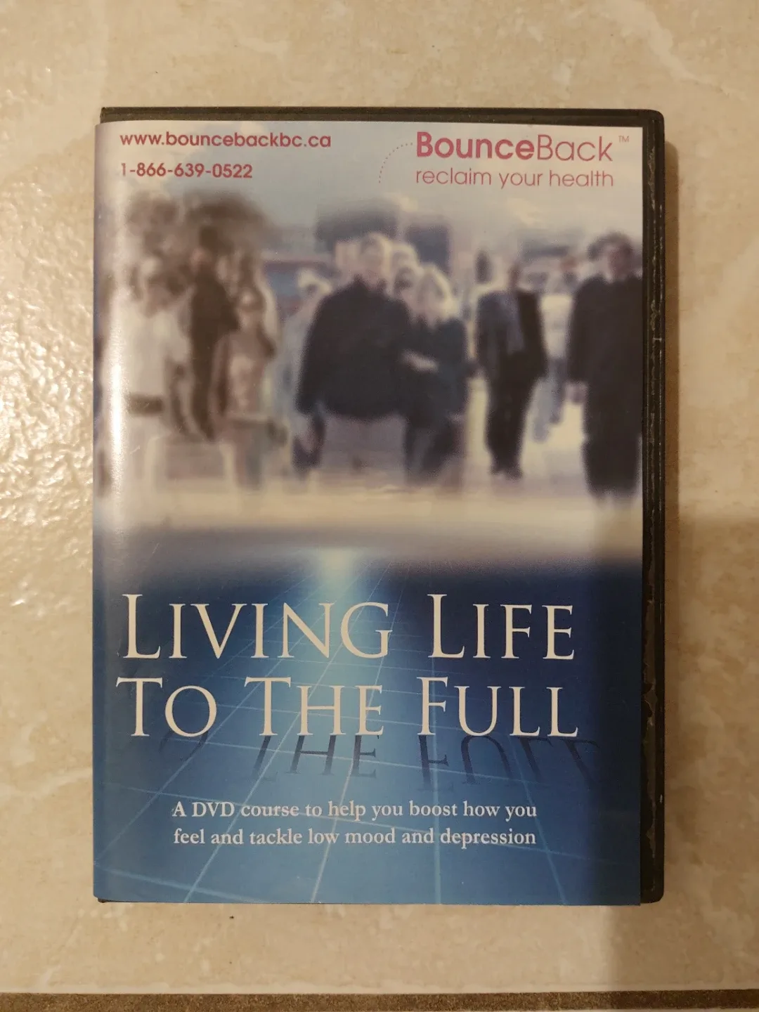 Living Life to the Full DVD - Depression Self-Help #Cleanout