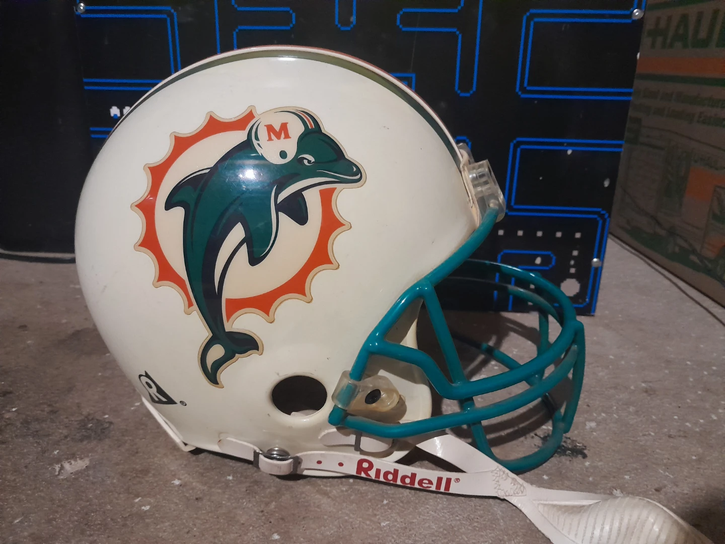 Riddell Miami Dolphins Football Helmet, Size L - photo 2