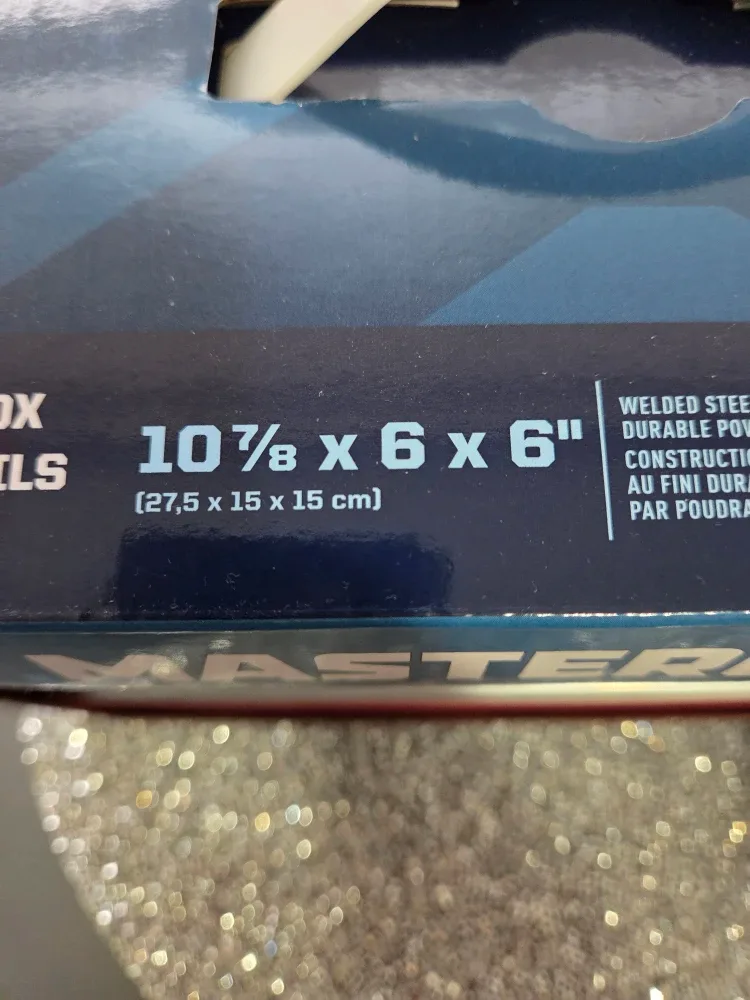 Pink Mastercraft Mini Steel Toolbox "#Cleanout image indicator(3)