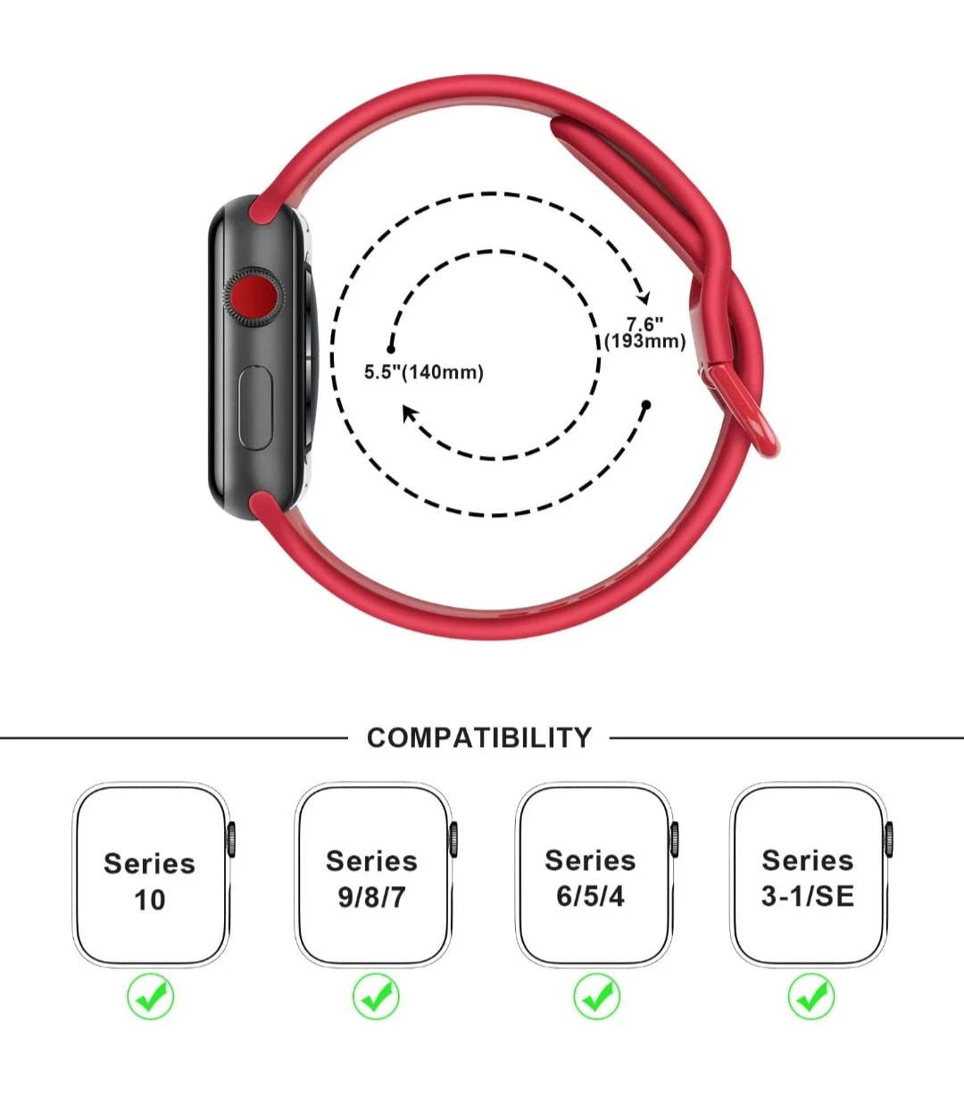 Red Apple Watch Band - photo 3