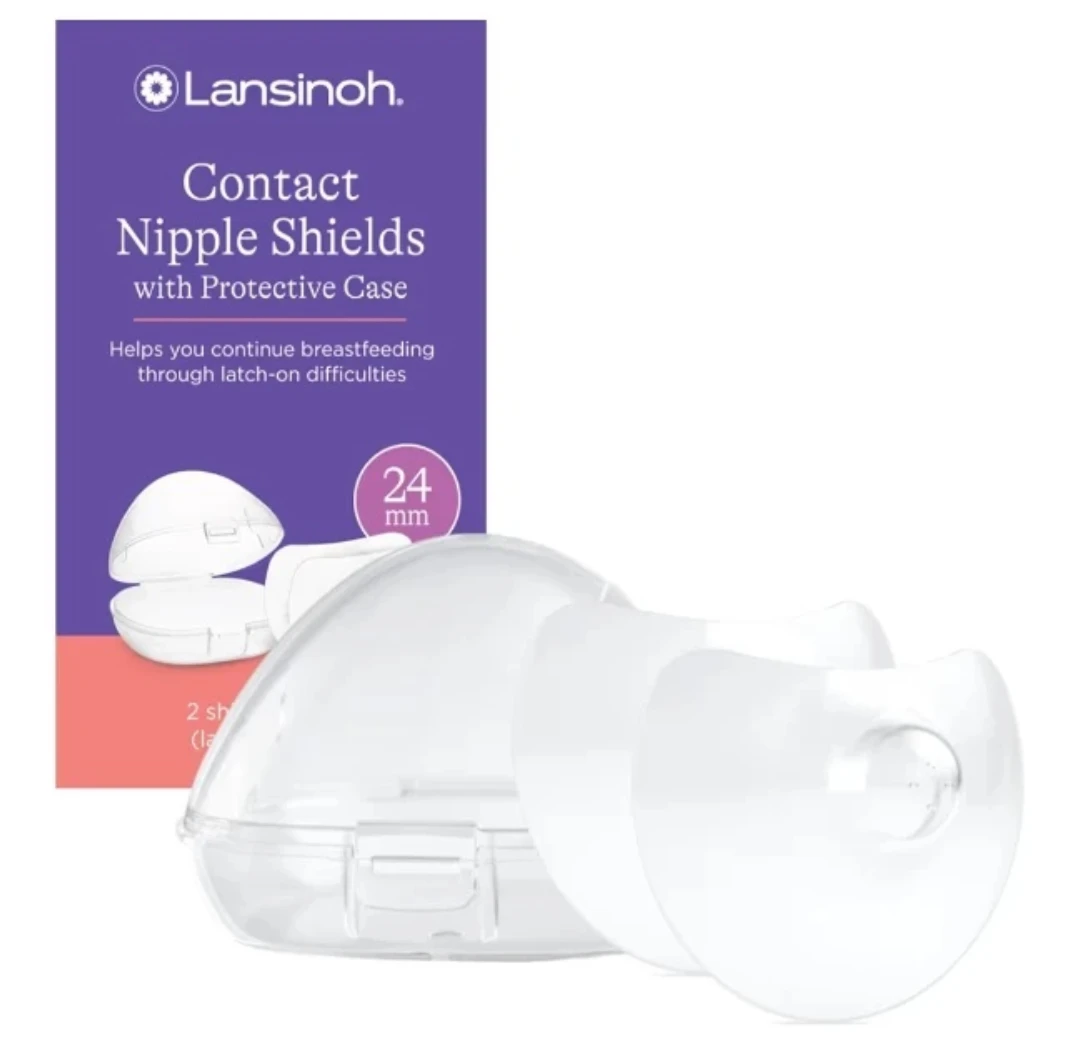 Lansinoh Contact Nipple Shields with Case - photo 2