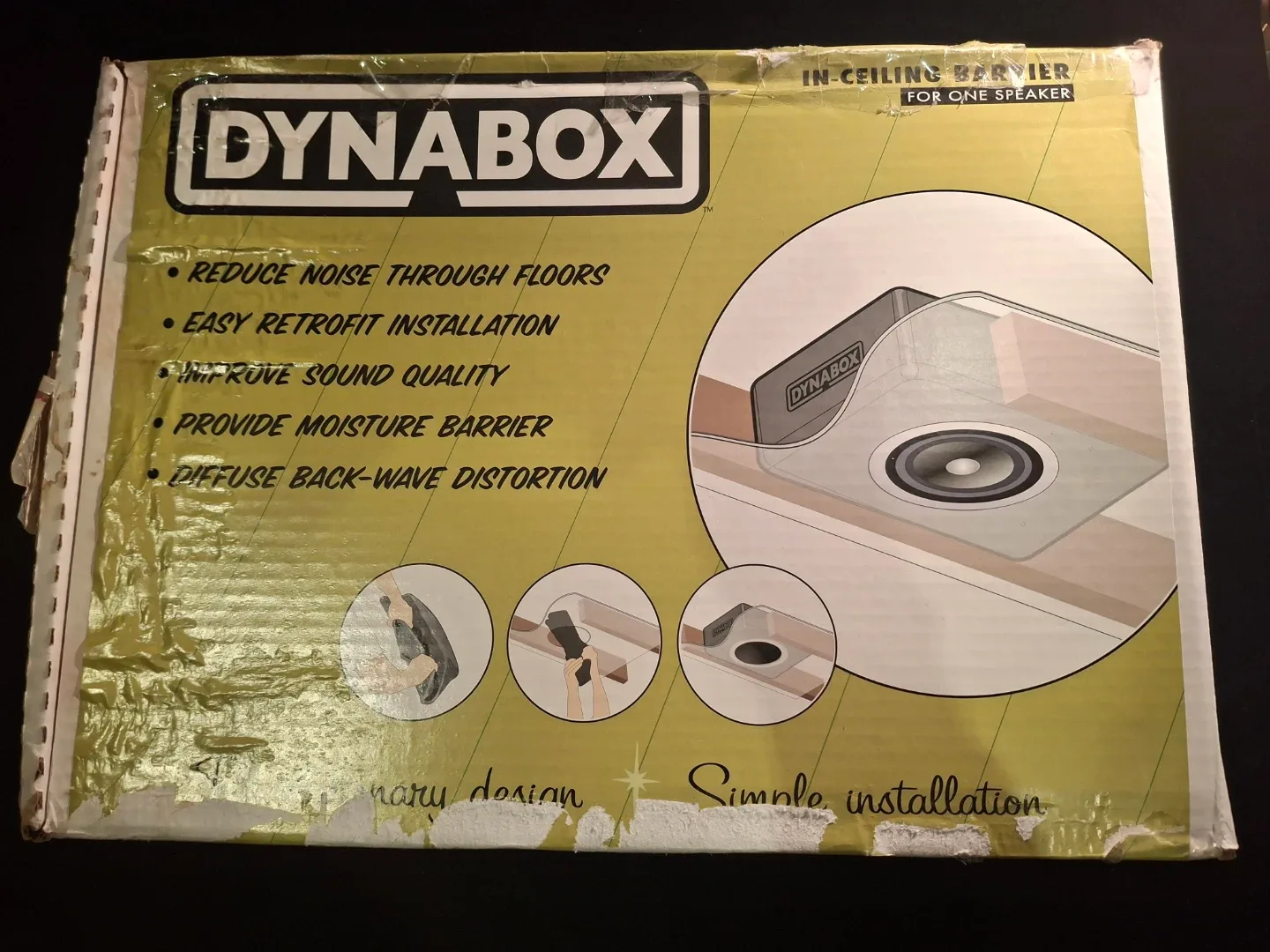 Dynabox In-Ceiling Barrier Box
