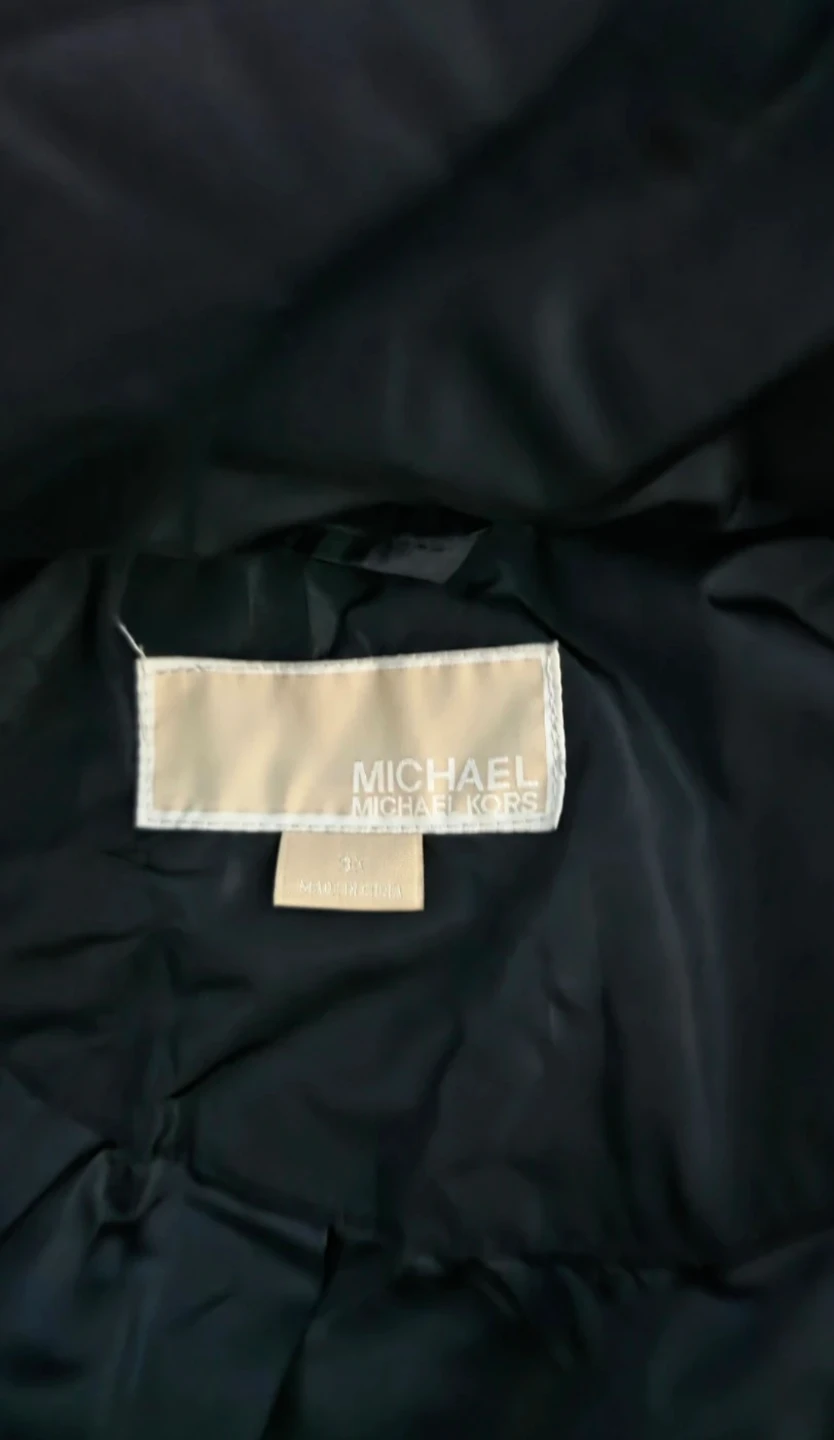 Michael Kors Black Down Puffer Coat - photo 3