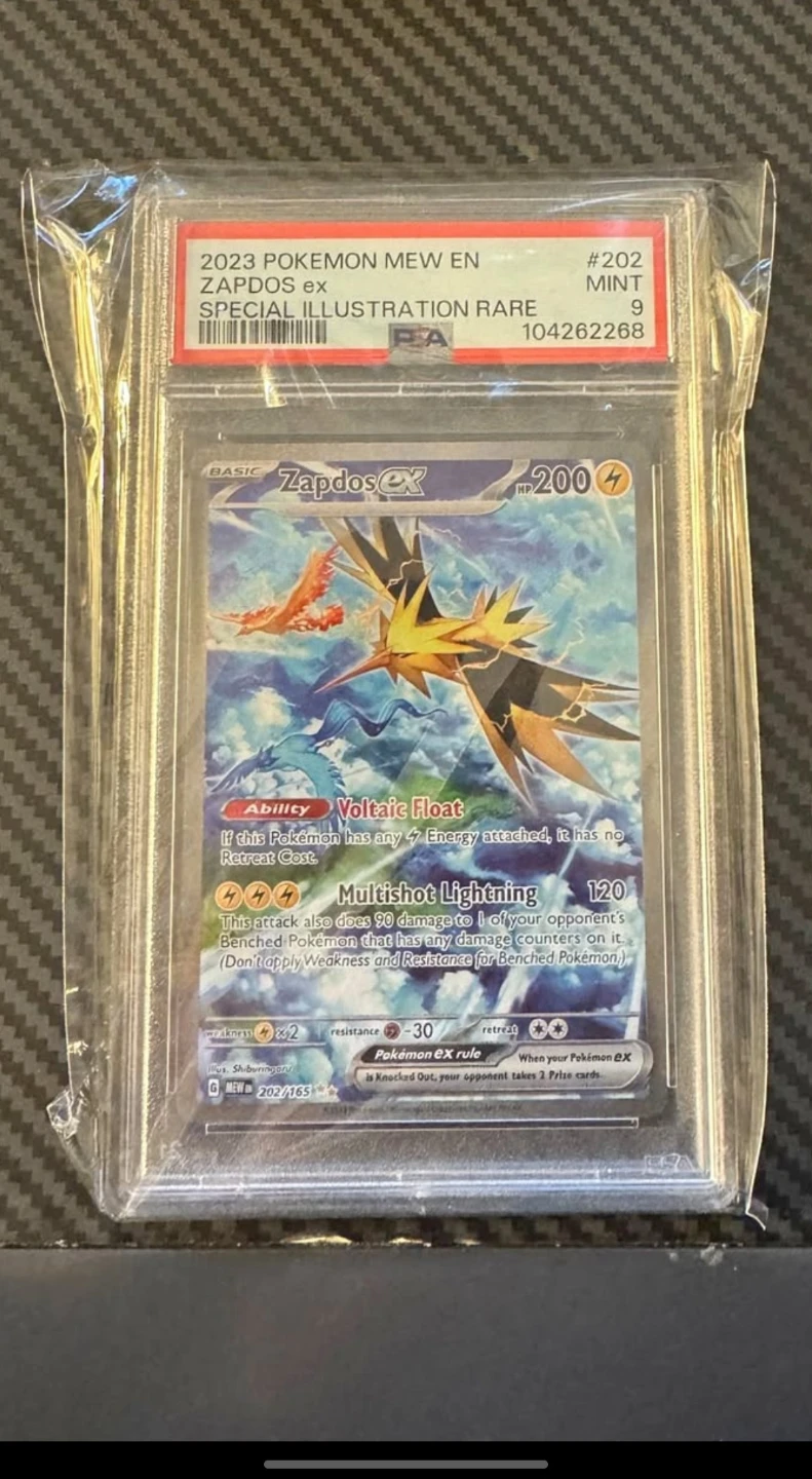 ✨️ PSA 9 Zapdos 151 - Pokemon Card for Sale ✨️