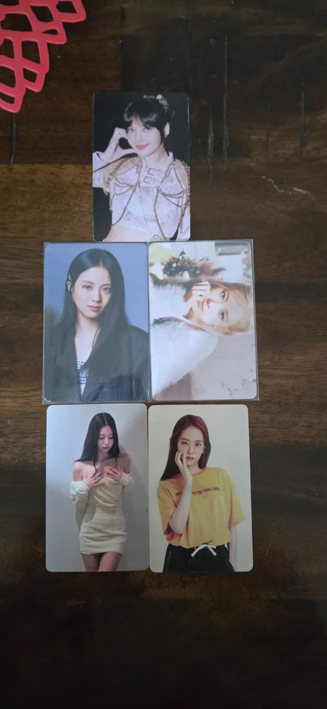 Blackpink Official Photocards
