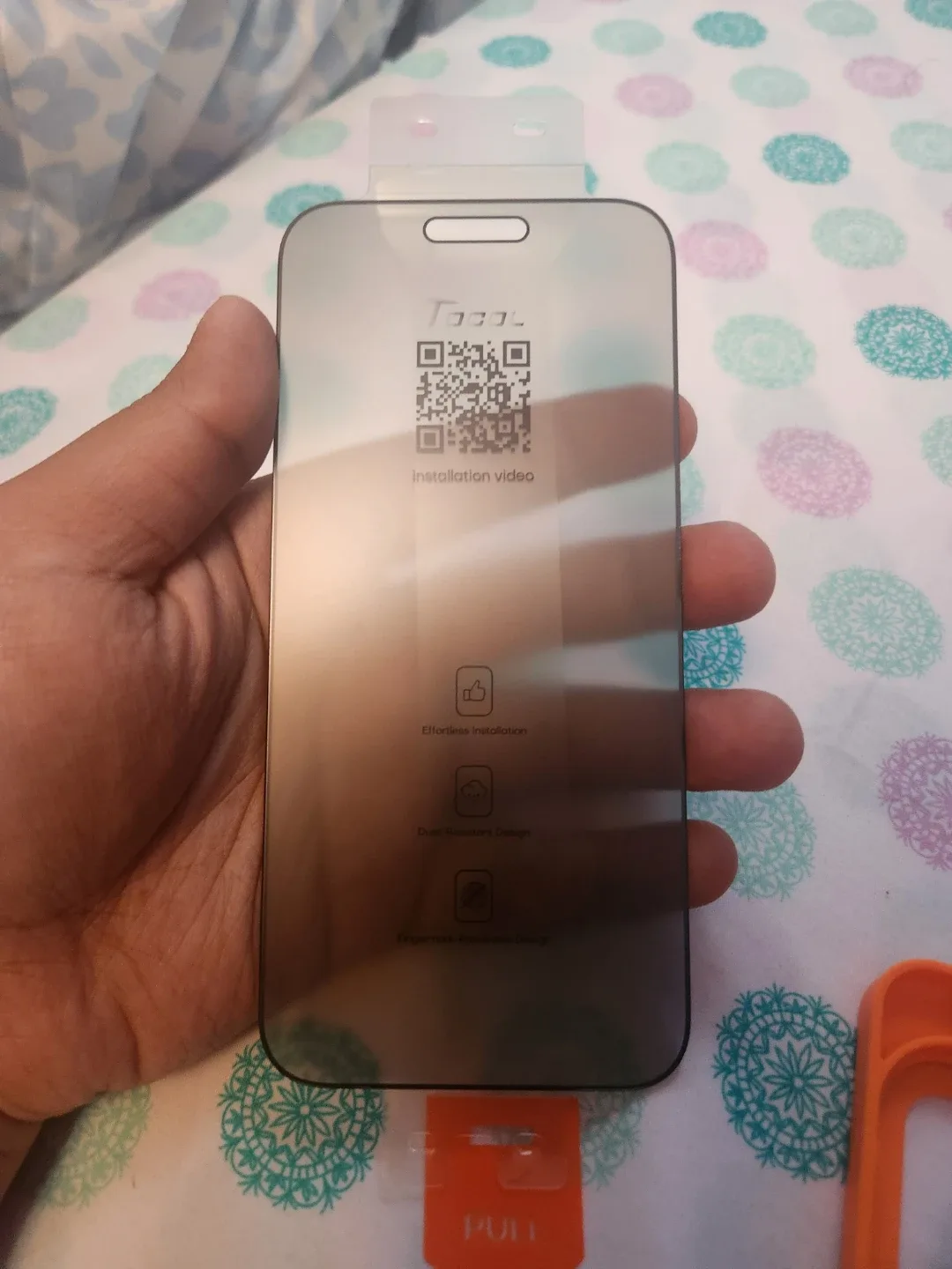 New Tocol Privacy Screen Protector for iPhone 16 Pro Max image indicator(4)