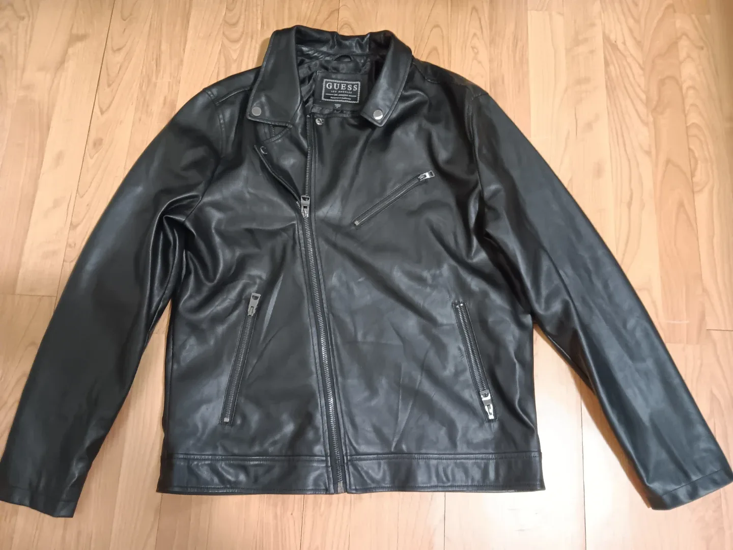 Guess Leather Men's Jacket Men's Large