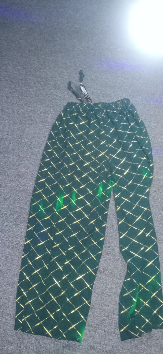 New Diamond Pattern Wide Leg Pants - photo 3