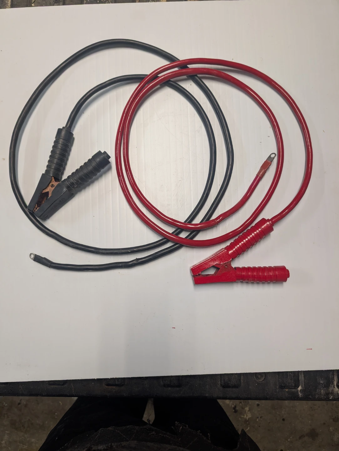 Jumper Cables Booster cable leads 6 ft. 5 in gauge 3