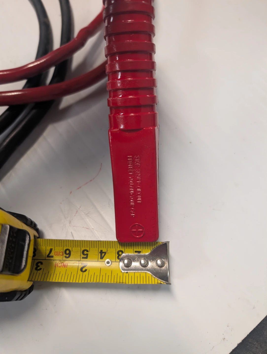 Jumper Cables Booster cable leads 6 ft. 5 in gauge 3 - photo 2