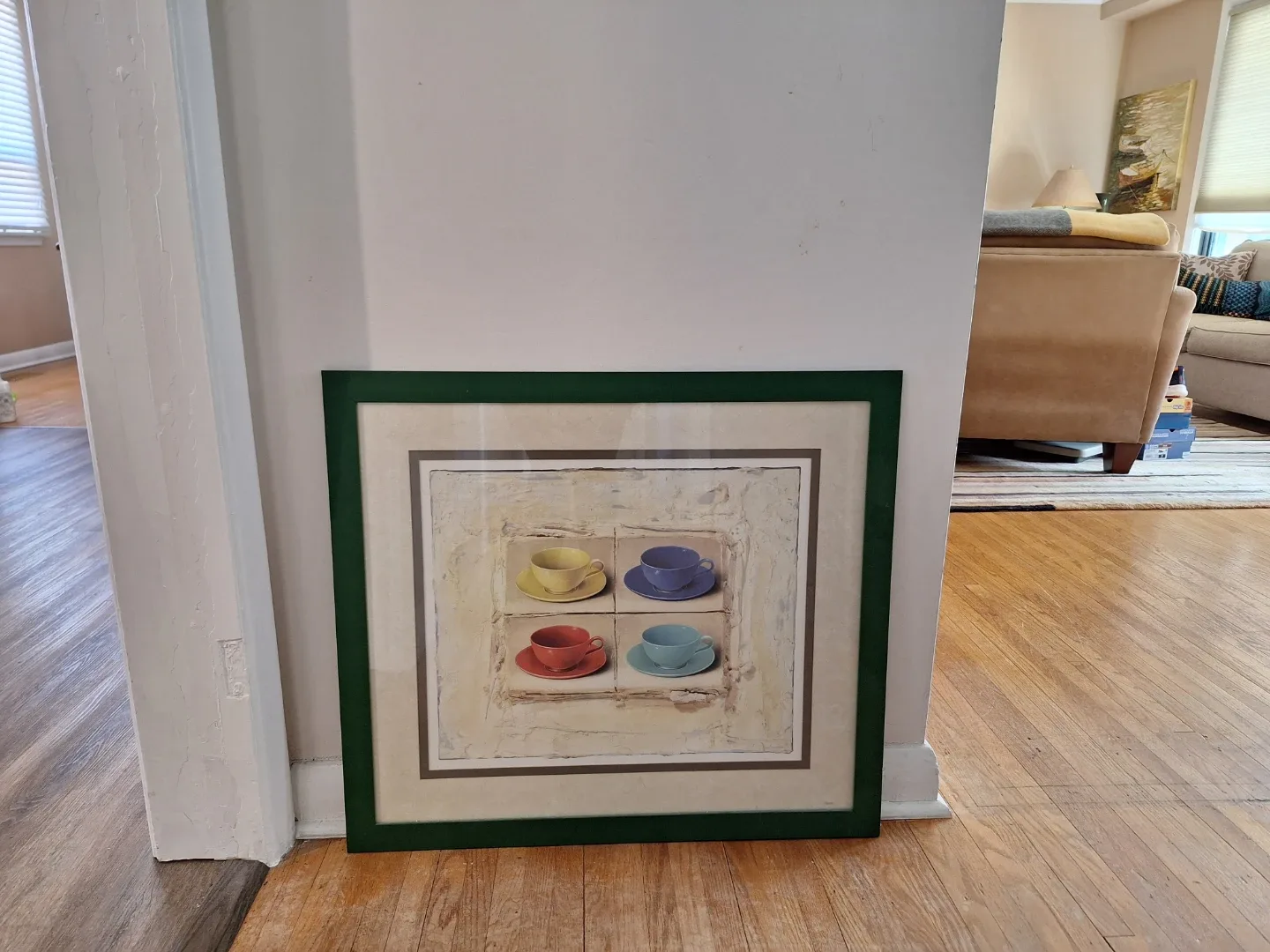 Framed Art Print of Tea Cups