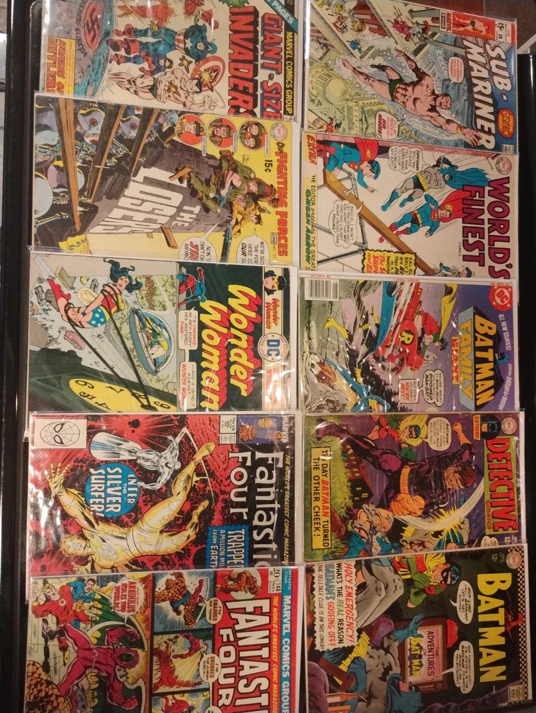 Comic book lot