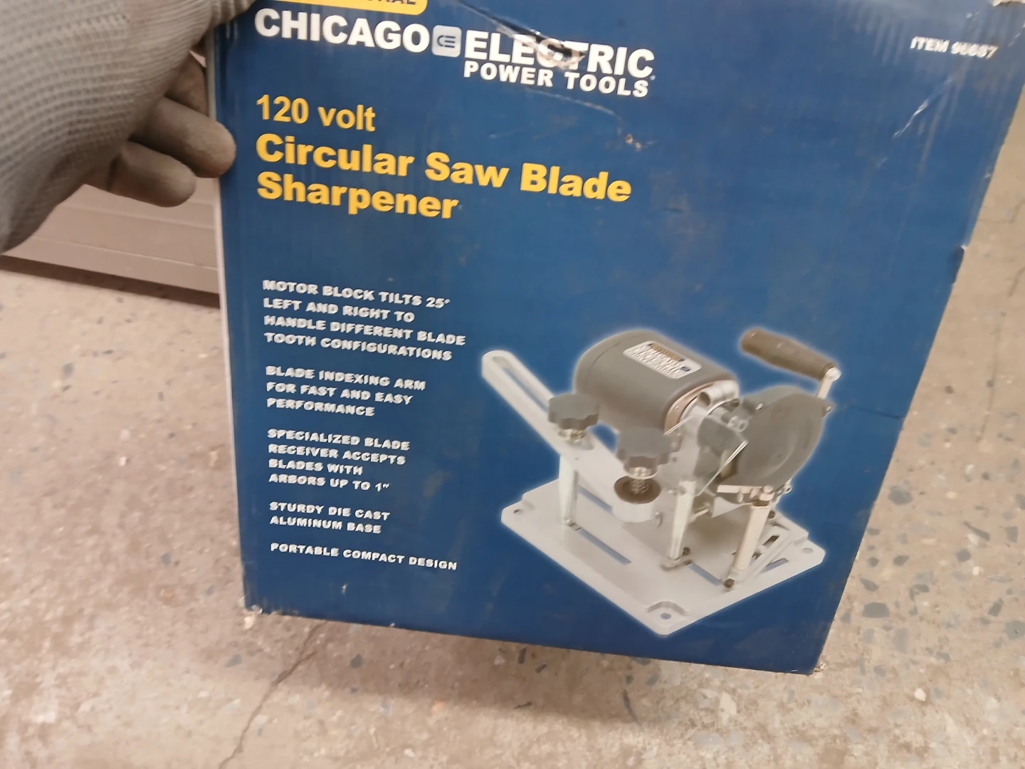 Chicago Electric Circular Saw Blade Sharpener