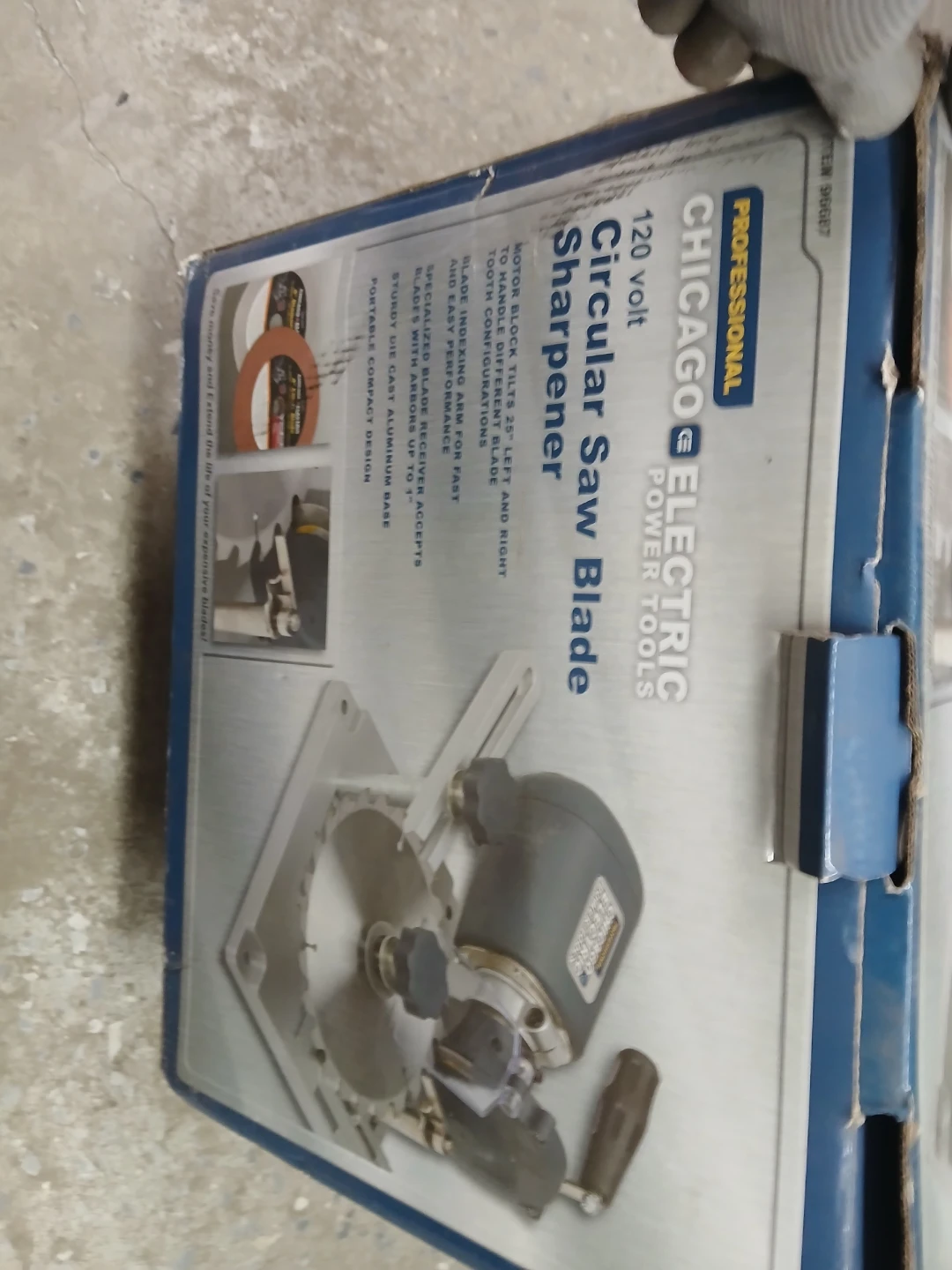 Chicago Electric Circular Saw Blade Sharpener - photo 2
