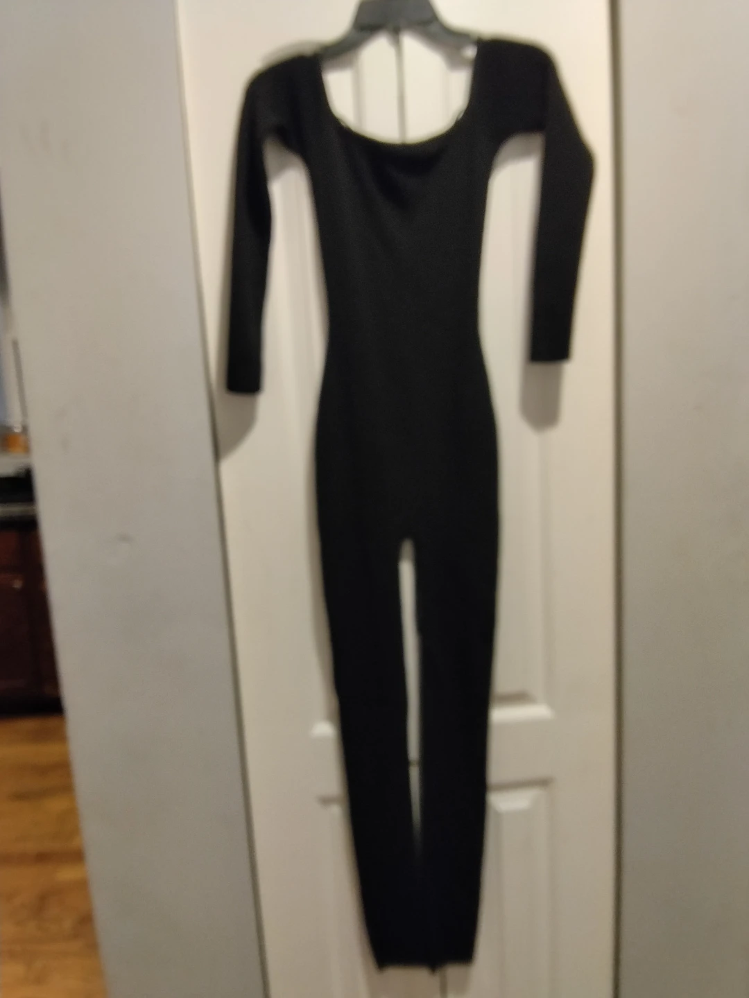 Black Long Sleeve Jumpsuit