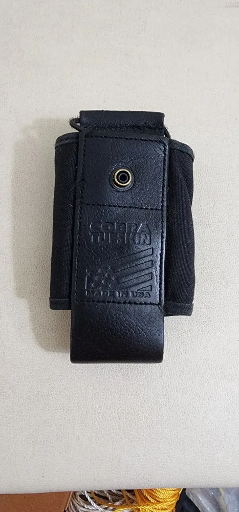 Cobra Skin Made in USA Radio Pouch # Cleanout image indicator(3)