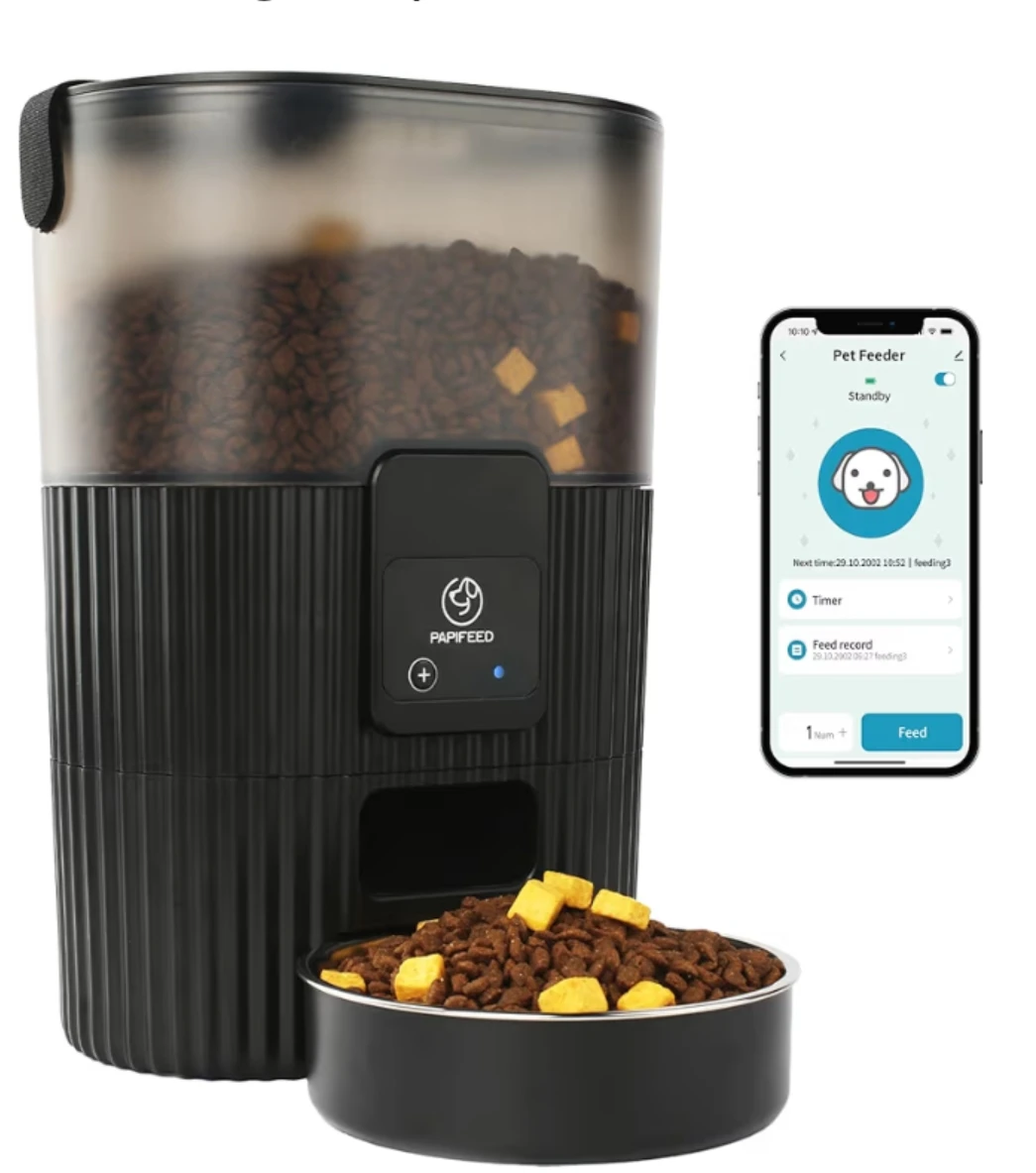 PAPIFEED Automatic Smart Pet Feeder - Digital Panel Verion