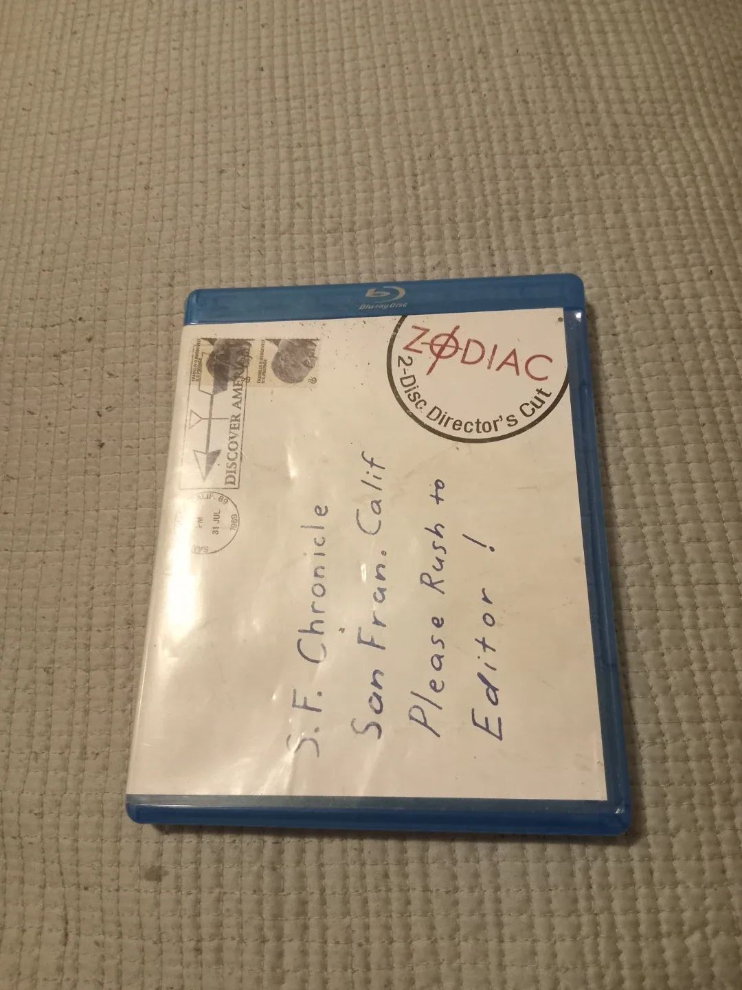 Zodiac 2-Disc Director's Cut Blu-ray