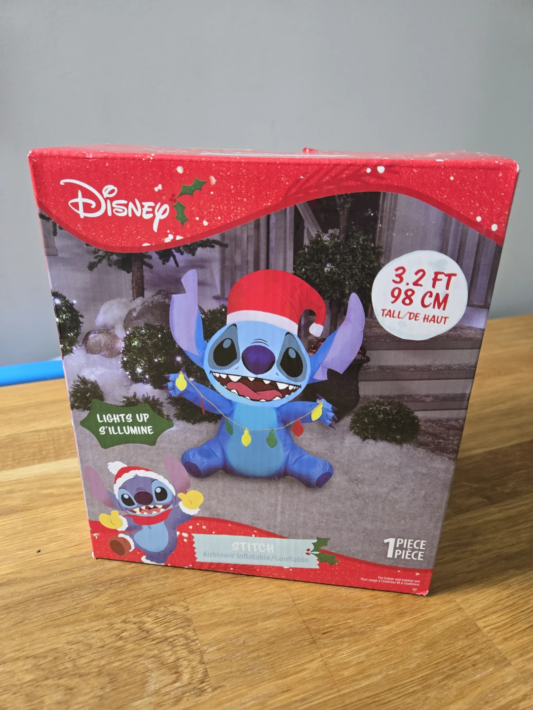 Brand new Christmas inflatable decoration disney stitch