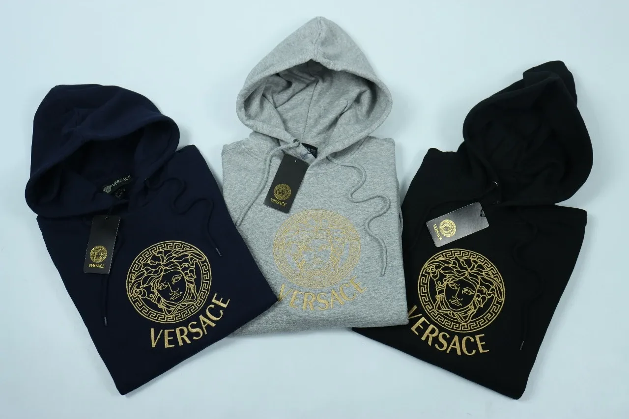 Versace Medusa Hoodie - Gray image indicator(5)