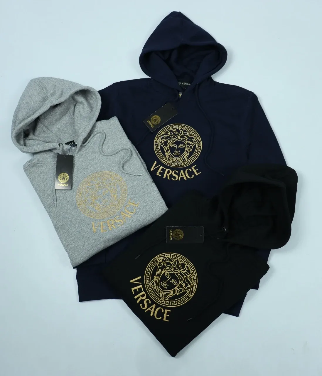 Versace Medusa Hoodie - Gray image indicator(6)
