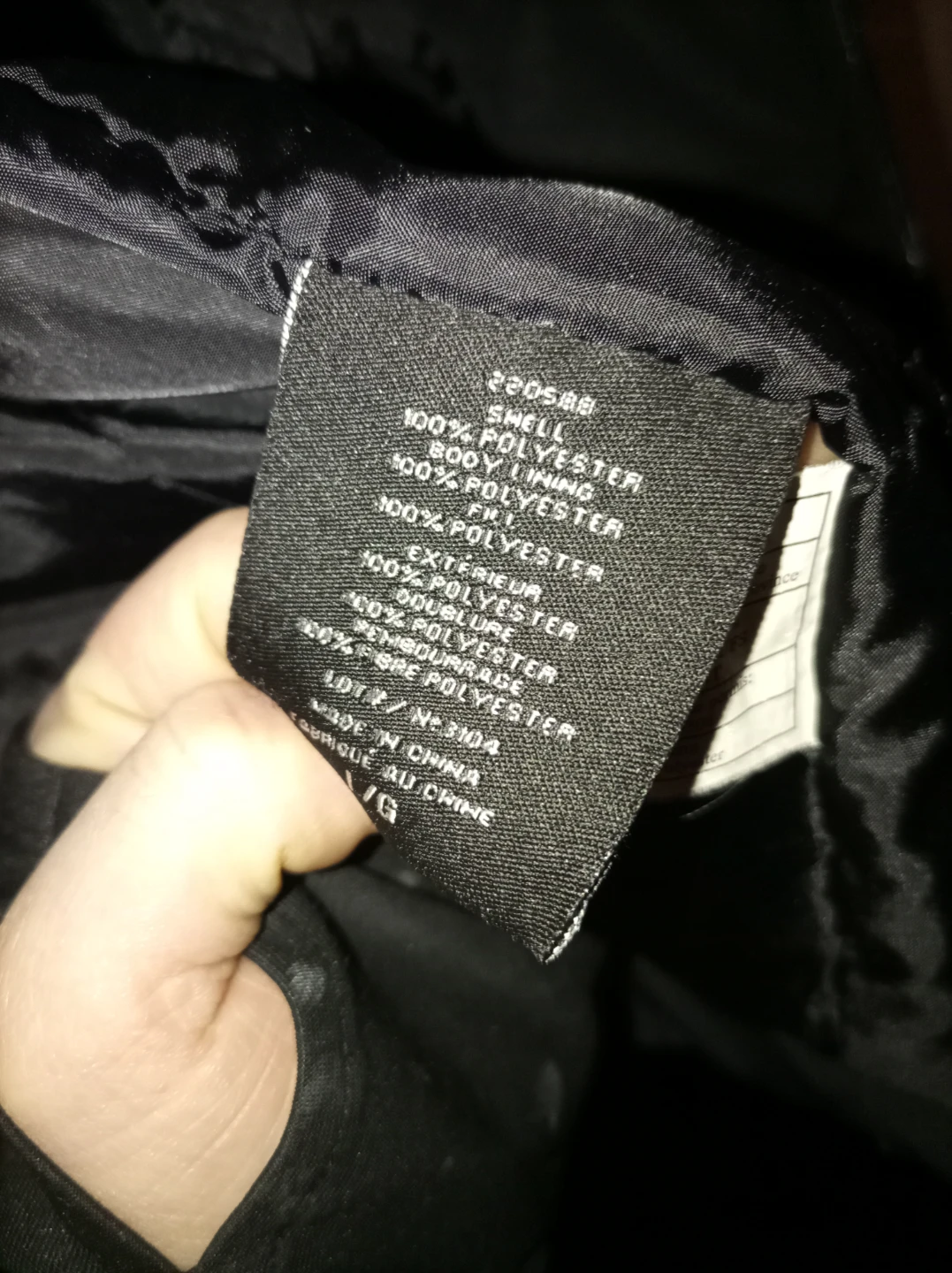 Haggar Black Jacket, Size L - photo 2