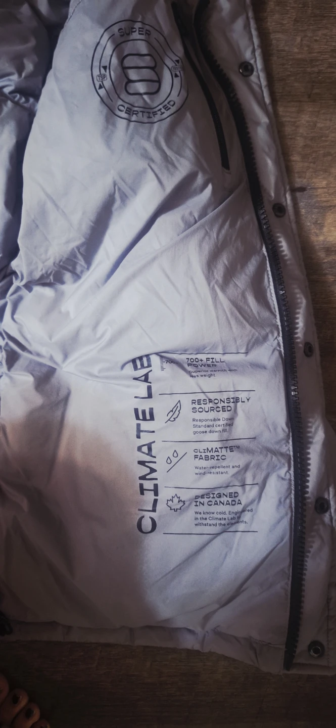 Super Puff Climate Lab Puffer Jacket - Size XS - photo 3