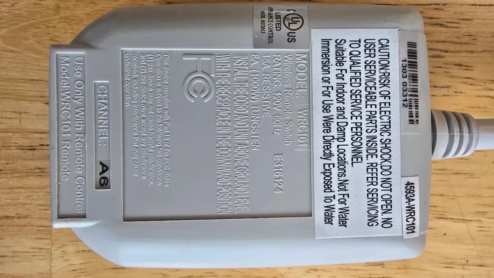 SYAT Outdoor Wireless Remote Switch WRC101 image indicator(2)